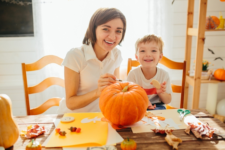 You can stay safe on Halloween by spending the day on indoor activities.