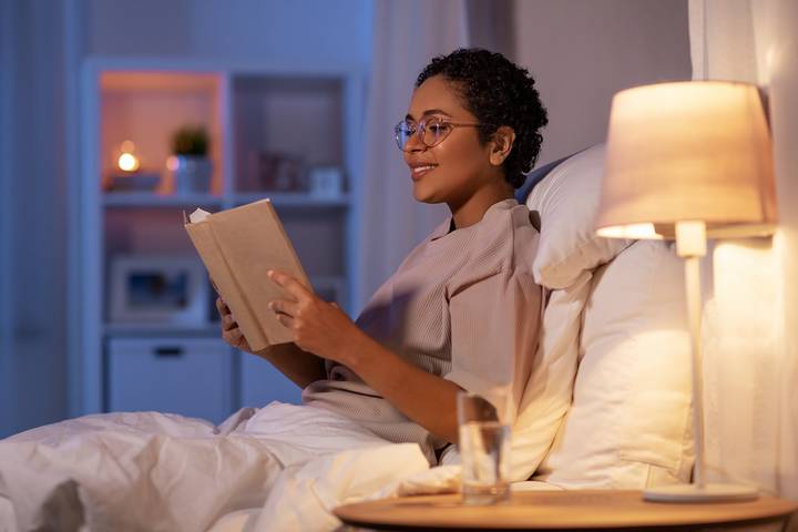 Develop a night routine before bed to feel less stressed and anxious.